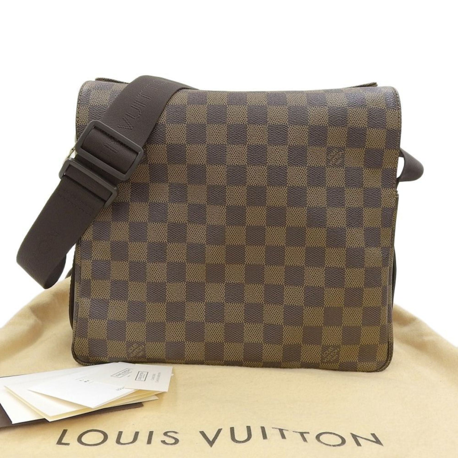 Louis Vuitton Damier Canvas Ebene Damier Canvas Shoulder Bag ()