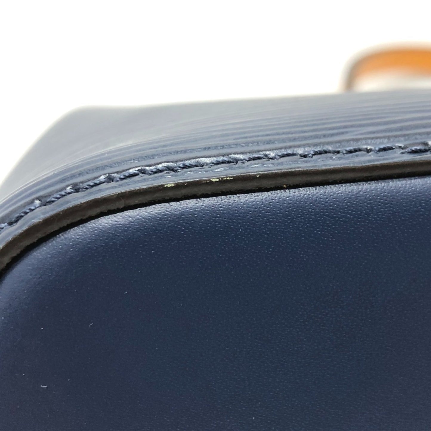 Louis Vuitton Navy Leather Shoulder Bag