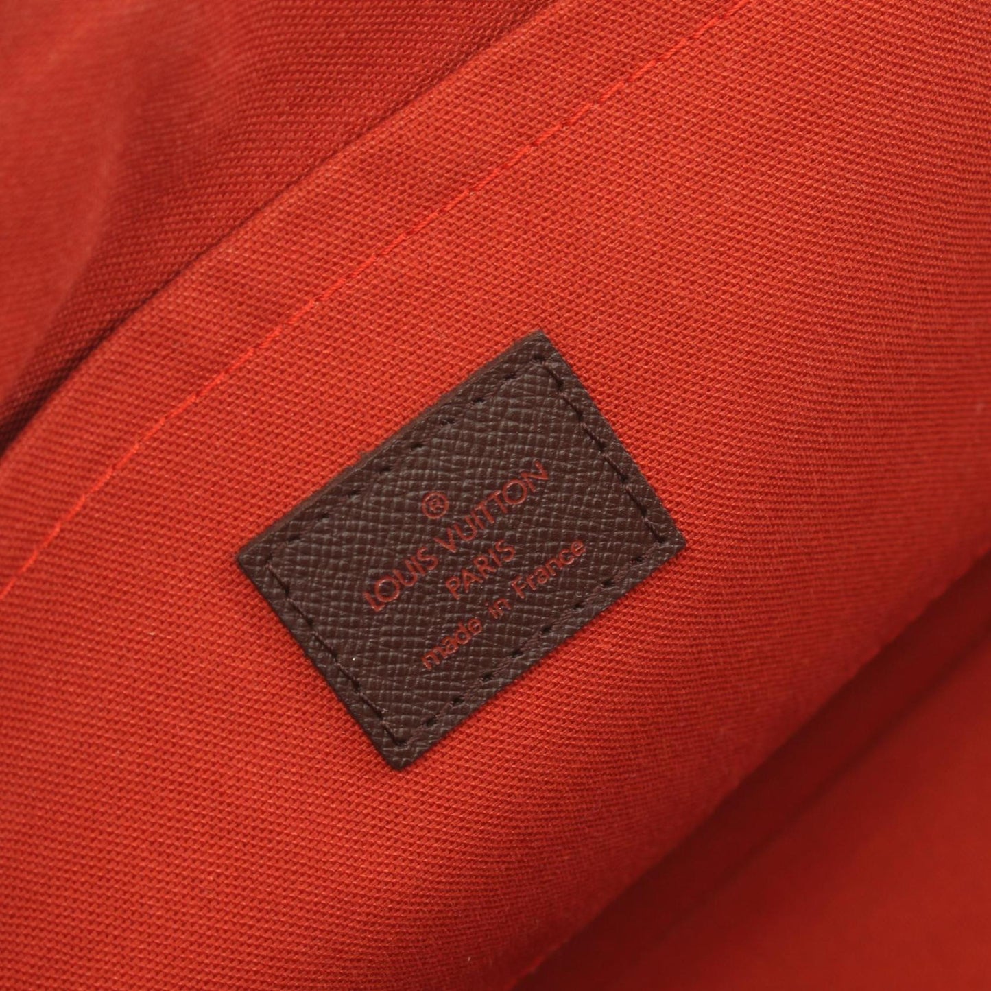 Louis Vuitton Brown Coated Canvas Shoulder Bag
