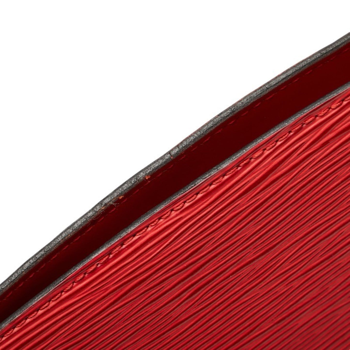 Louis Vuitton Castilian Red Leather Shoulder Bag Tote Bag