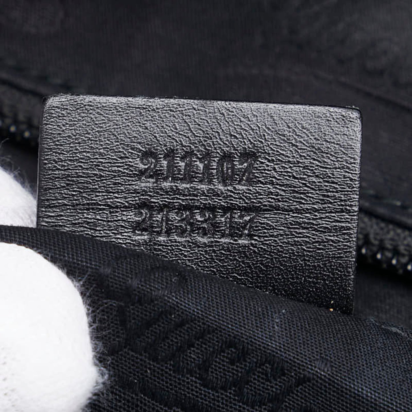 Gucci Black Pvc Leather Shoulder Bag
