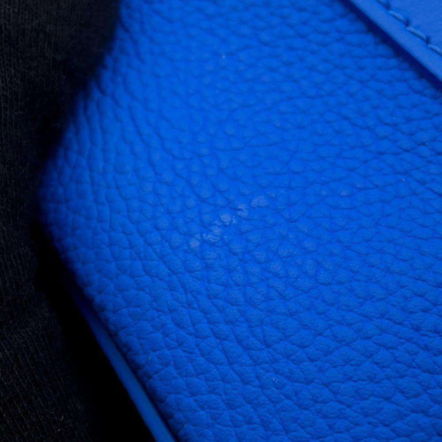 Louis Vuitton Blue Leather Shoulder Bag
