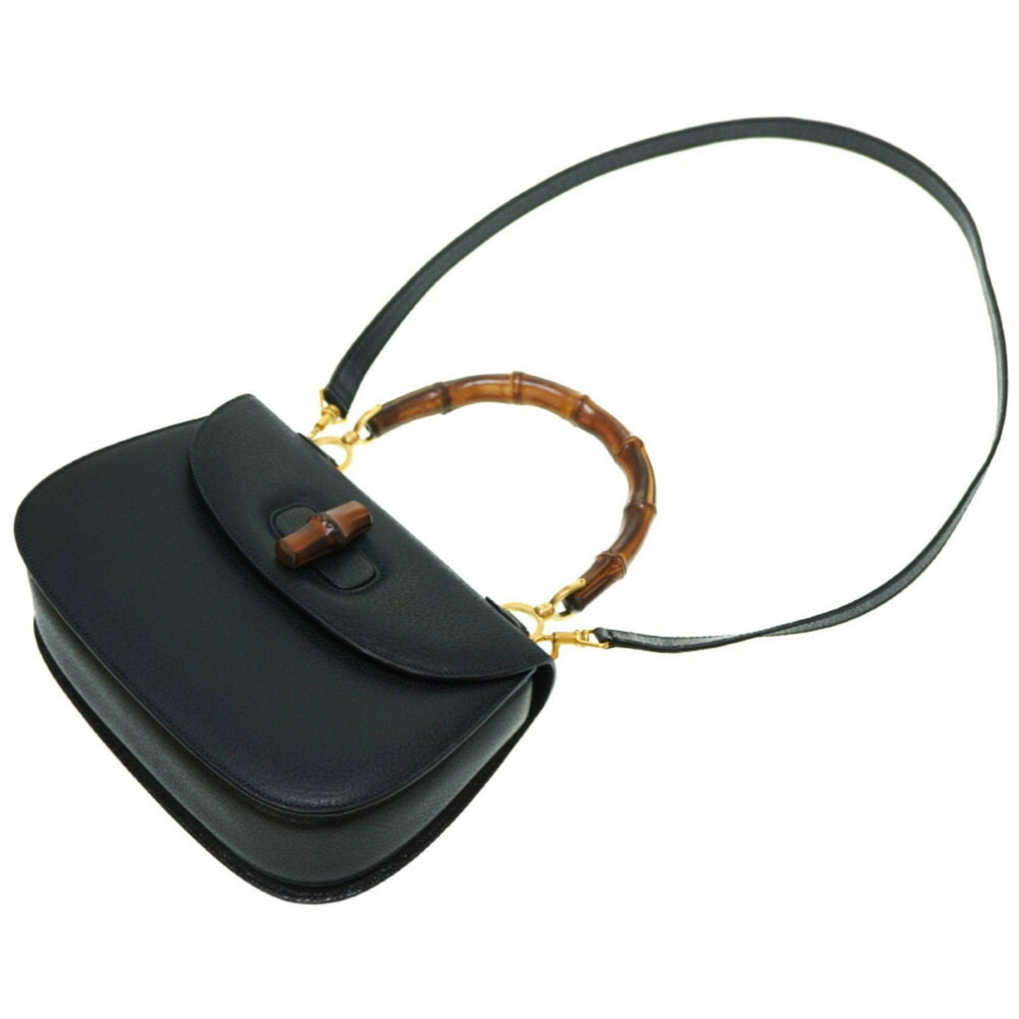 Gucci Gold Leather Handbag