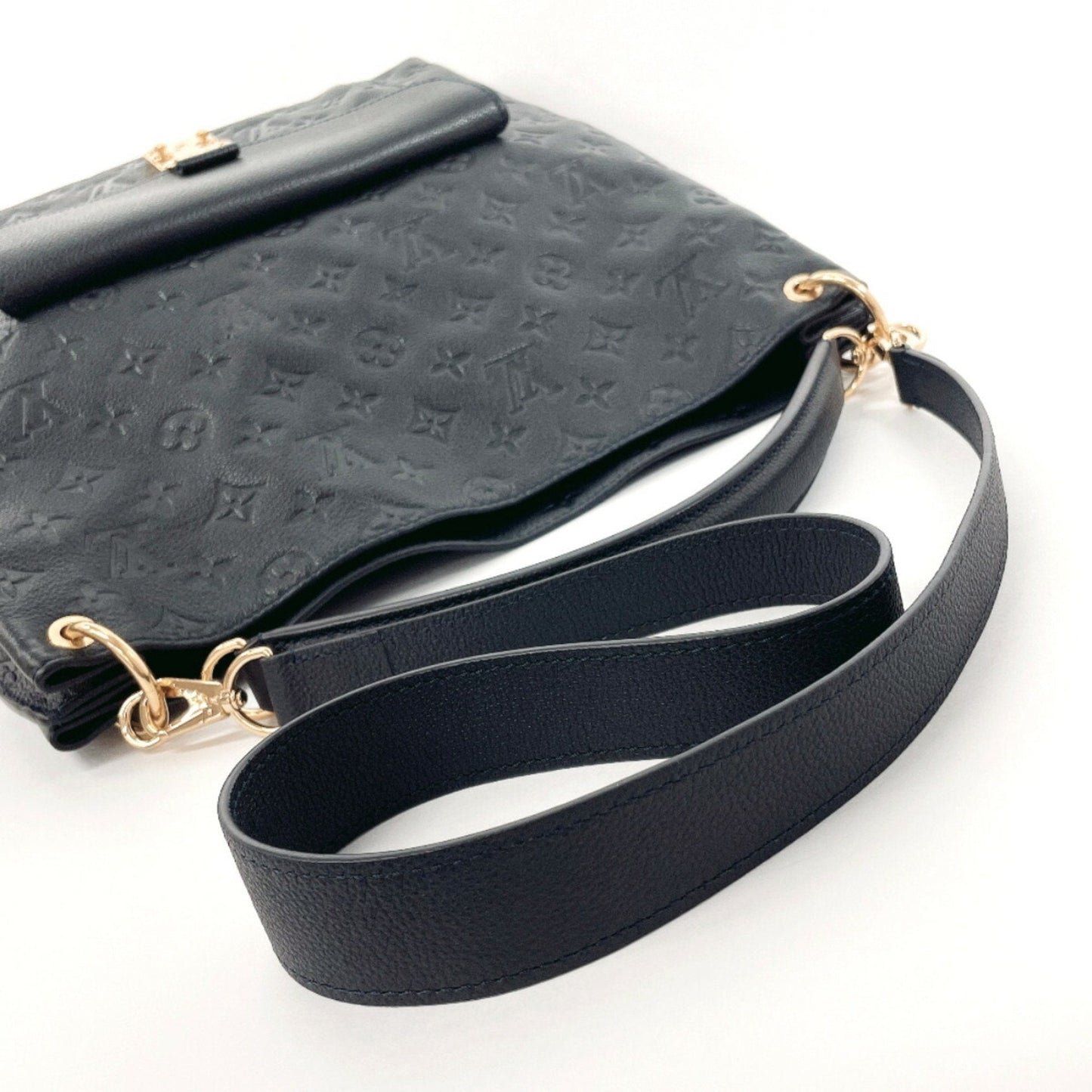 Louis Vuitton Monogram Impression Infini Navy Monogram Empreinte Shoulder Bag