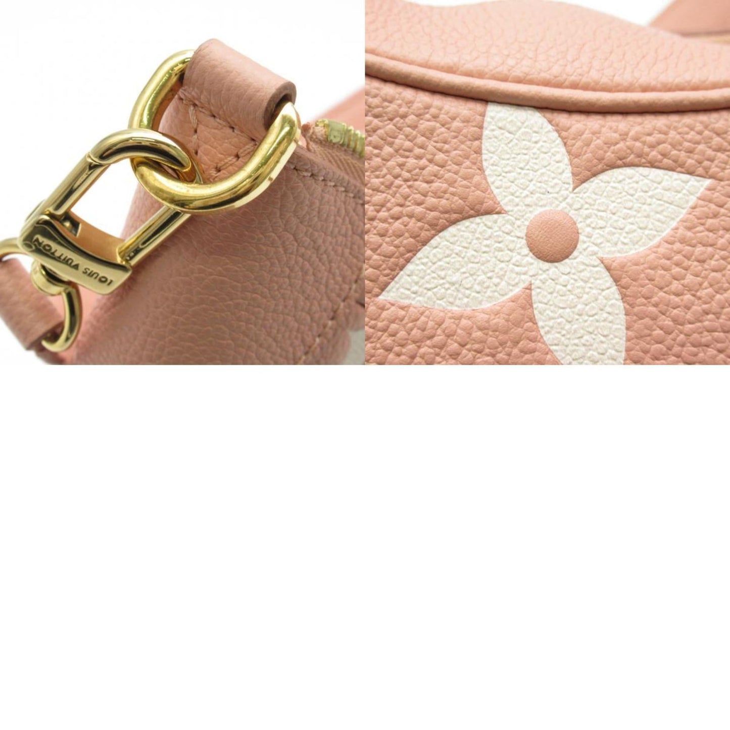 Louis Vuitton Pink Monogram Empreinte Shoulder Bag