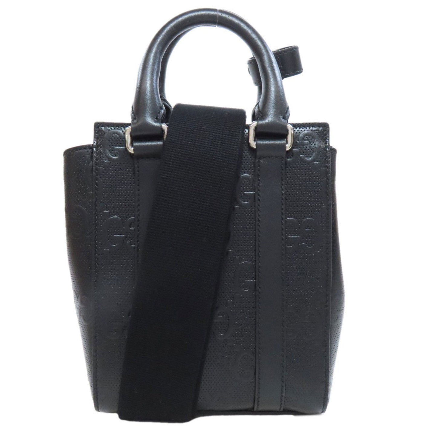 Gucci Black Leather Handbag ()