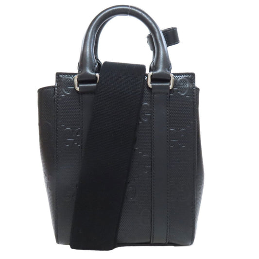 Gucci Black Leather Handbag ()
