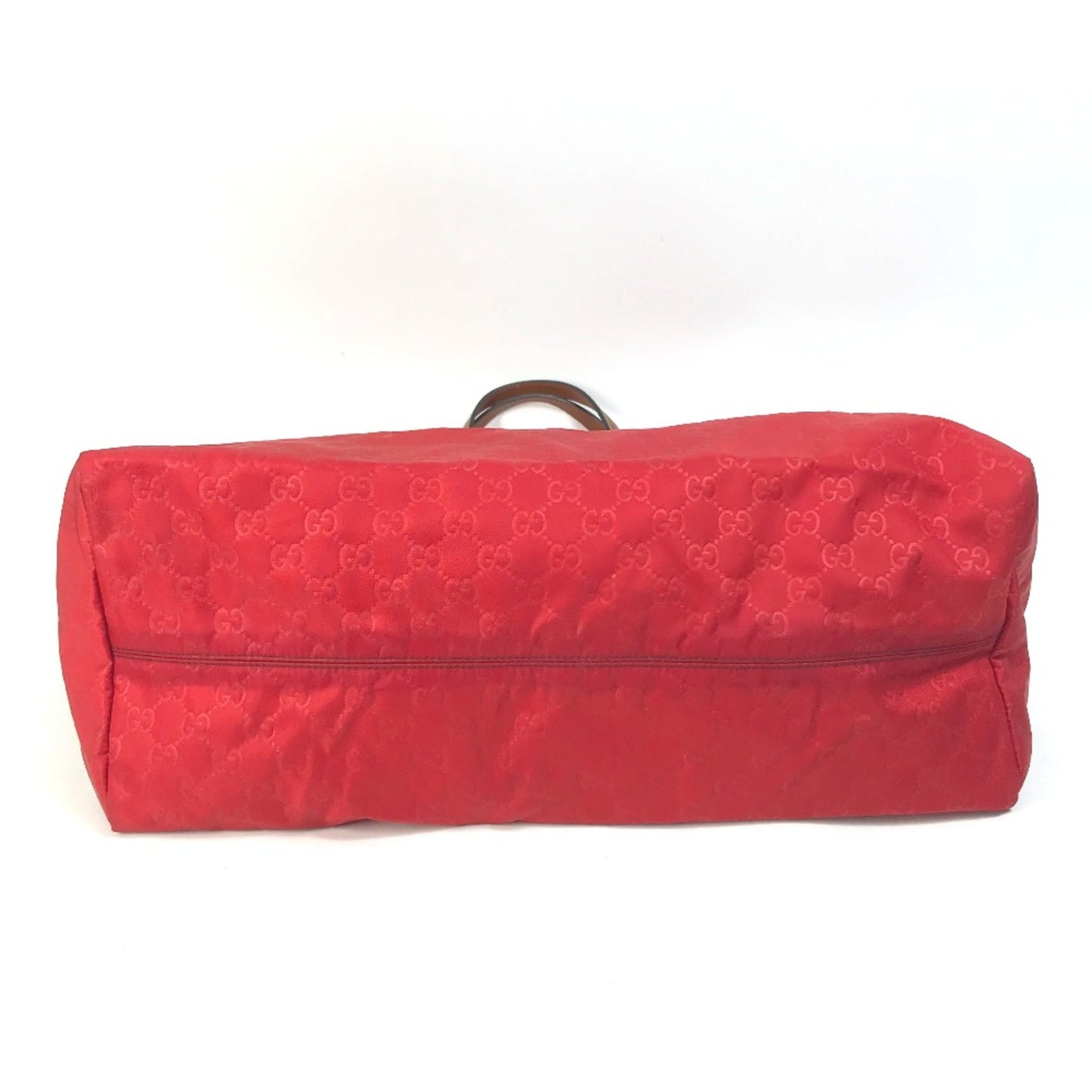 Gucci Red Cloth Tote Bag