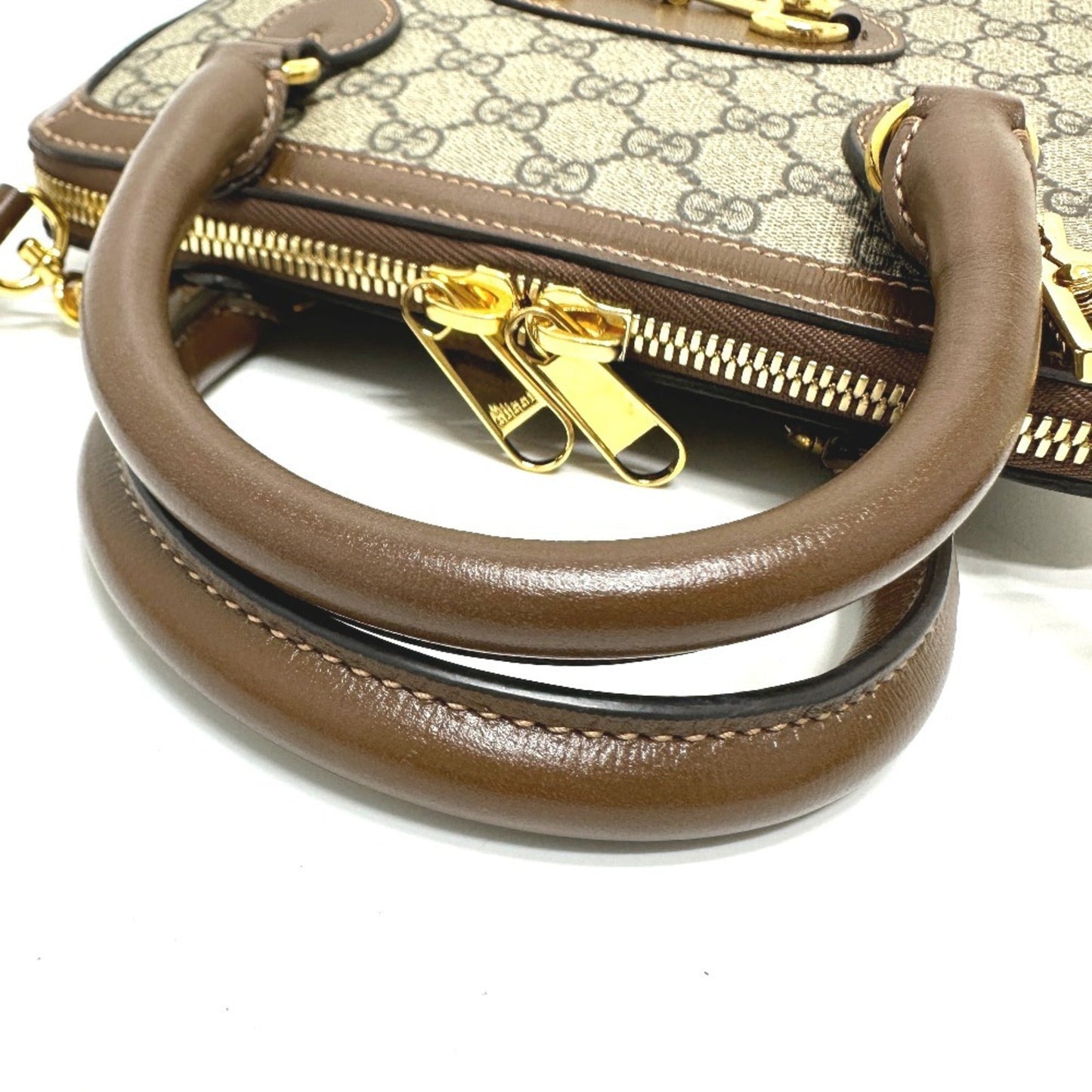 Gucci Brown Gg Supreme Handbag Shoulder Bag