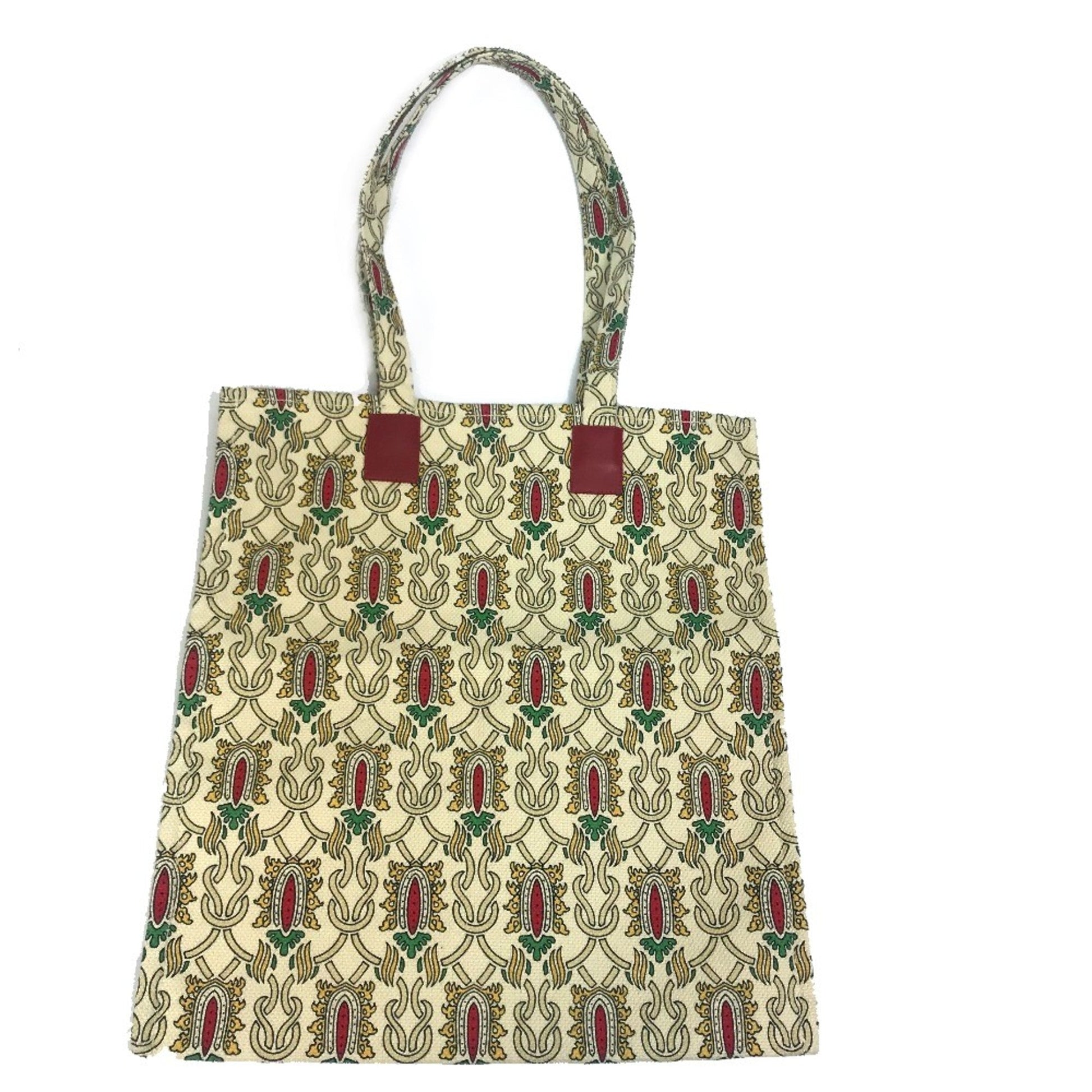 Gucci Beige Cloth Tote Bag ()