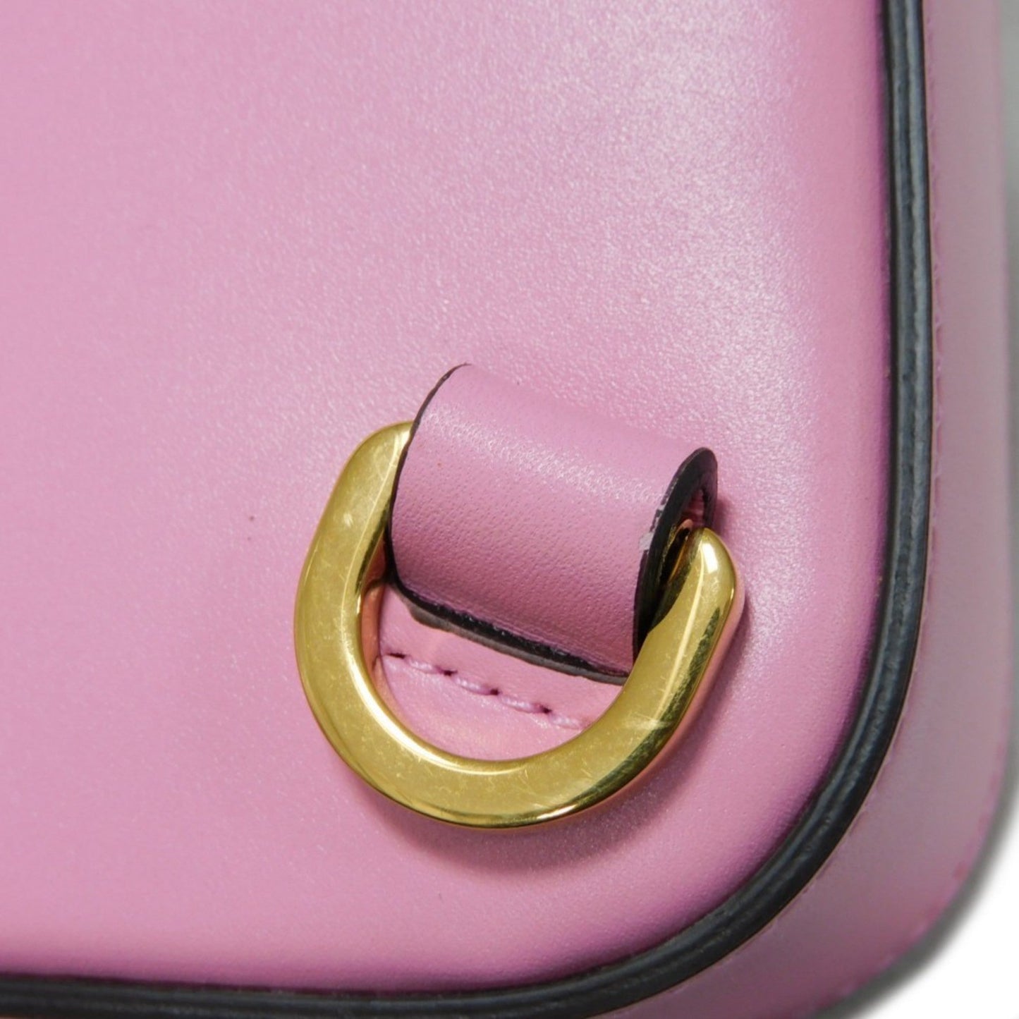 Gucci Pink Leather Handbag Shoulder Bag
