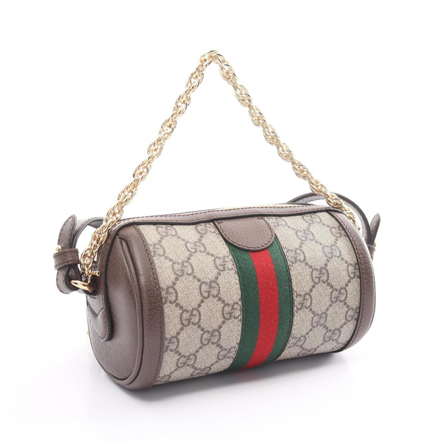 Gucci Beige Brown Multi-Color Gg Supreme Shoulder Bag