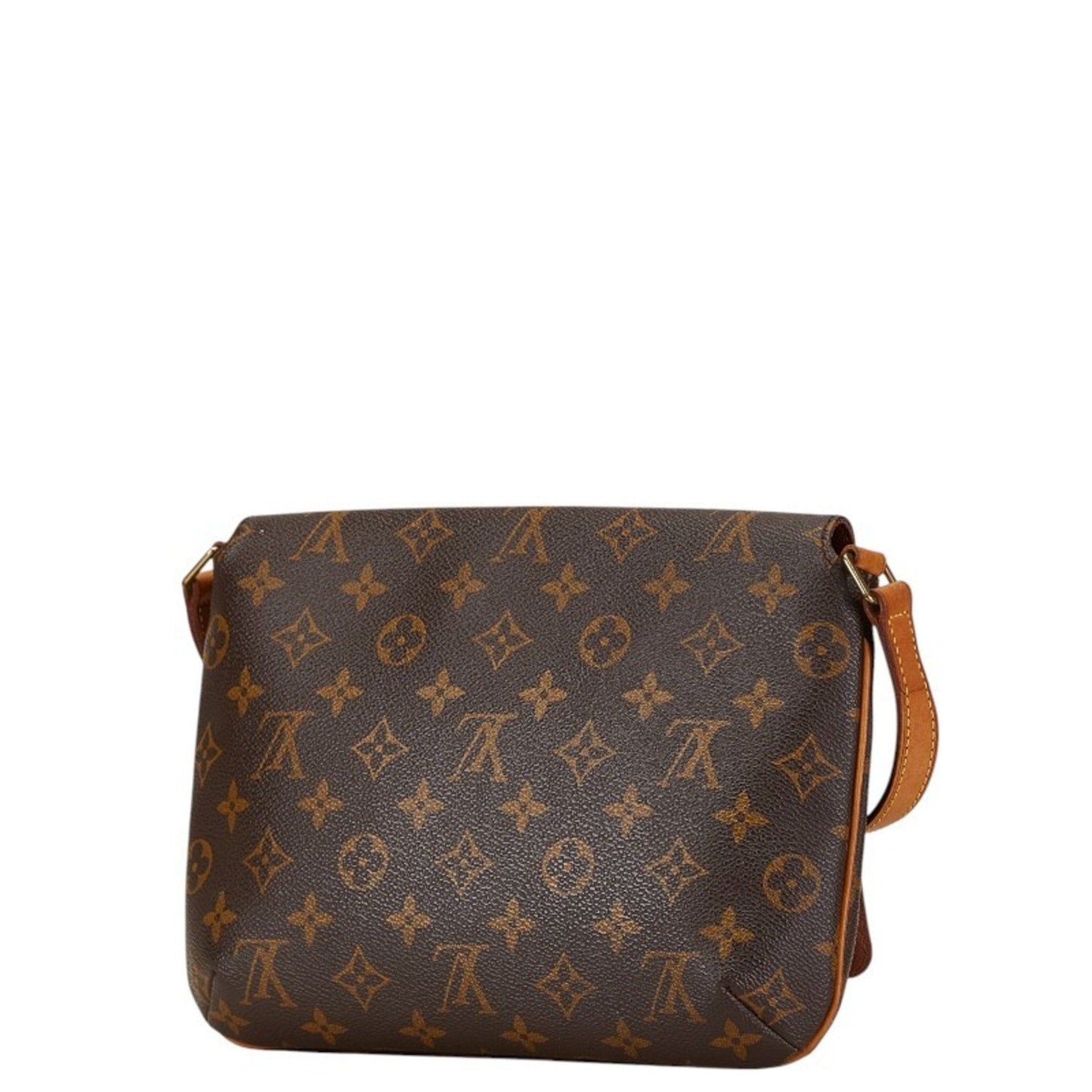 Louis Vuitton Brown Pvc Leather Shoulder Bag