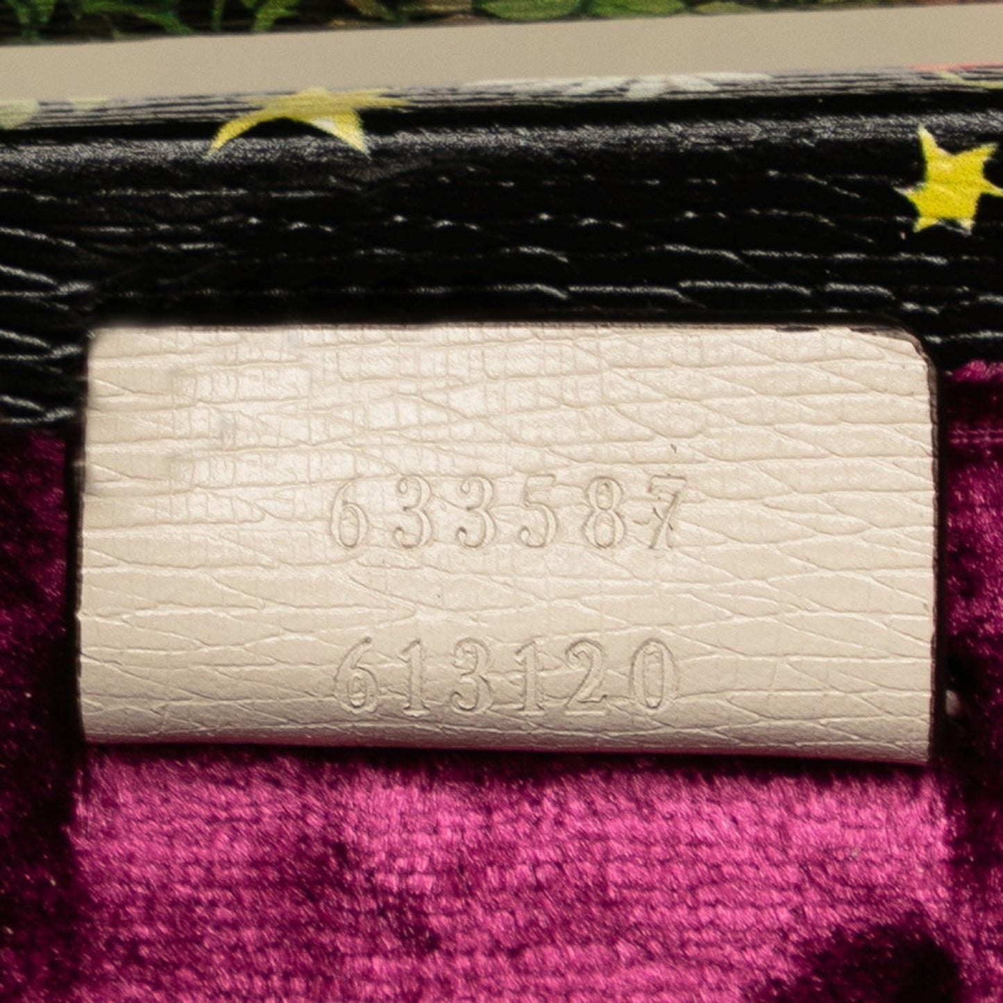 Gucci Ivory Multi-Color Leather Shoulder Bag