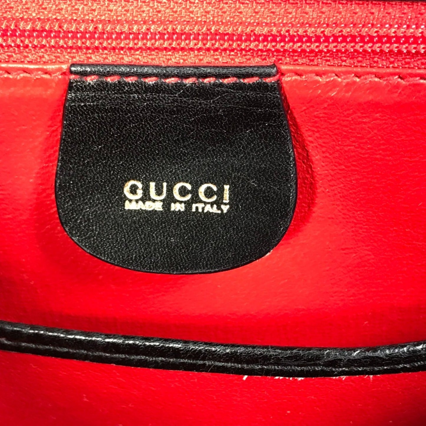 Gucci Black Leather Handbag