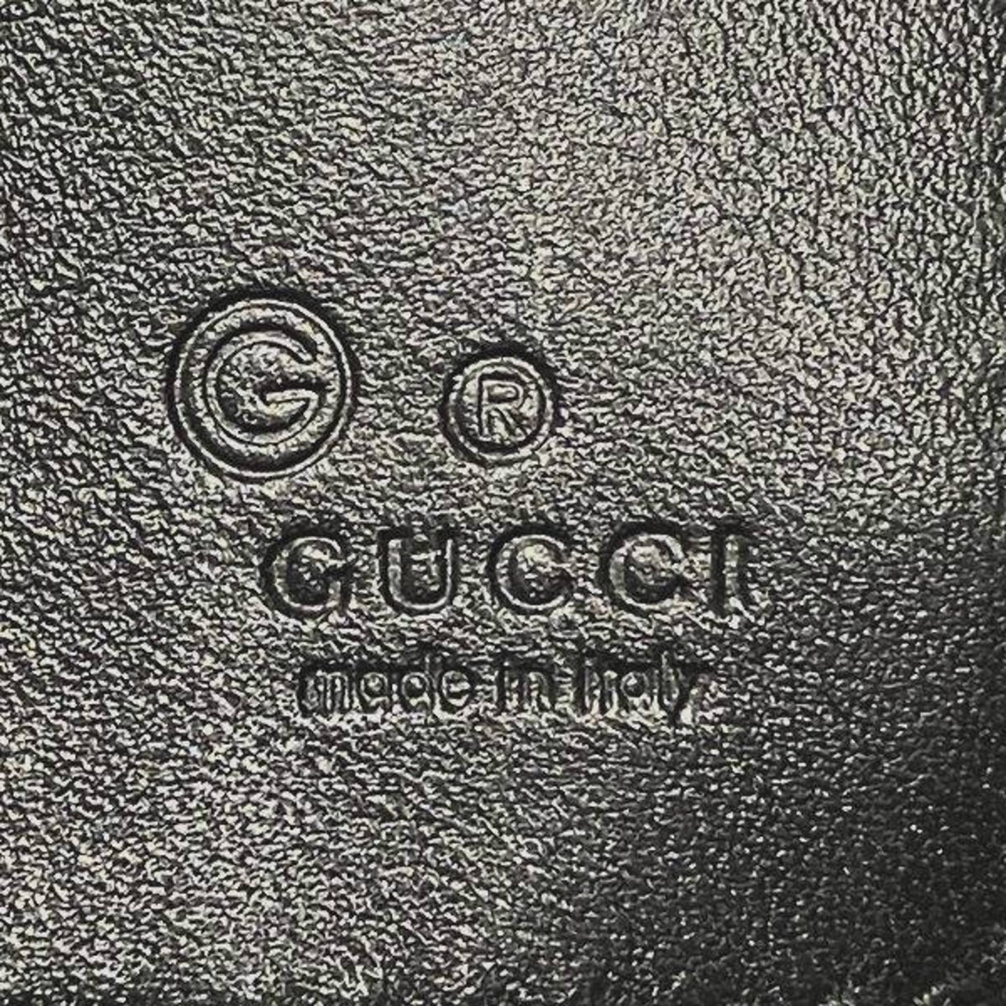 Gucci Black Leather Clutch Bag