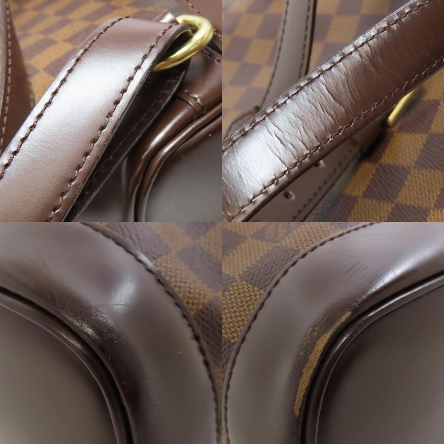 Louis Vuitton Brown Ebene Damier Canvas Backpack