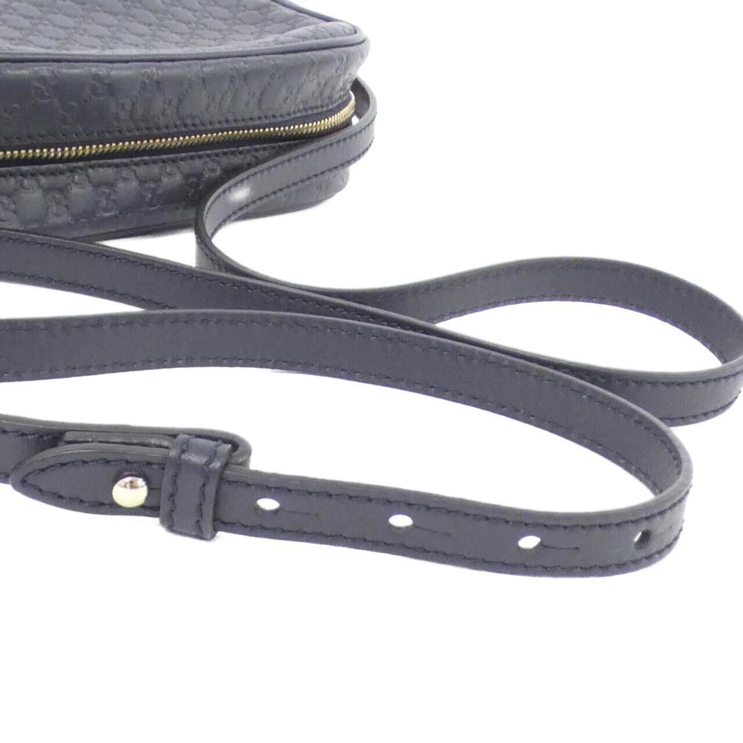 Gucci Blue Leather Shoulder Bag