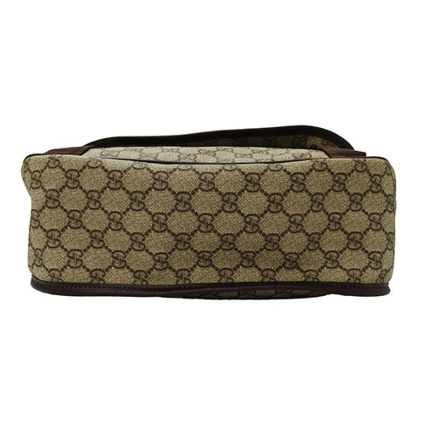 Gucci Brown Pvc Messenger Bag Shoulder Bag