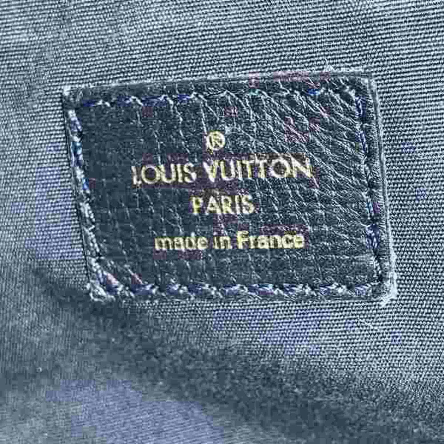 Louis Vuitton Gray Canvas Shoulder Bag