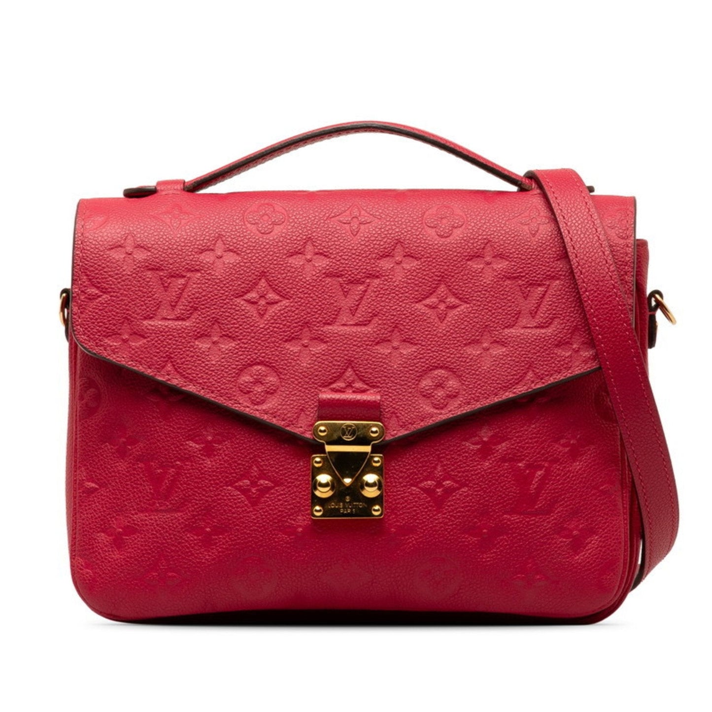 Louis Vuitton Monogram Pink Monogram Empreinte Handbag Pochette Shoulder Bag