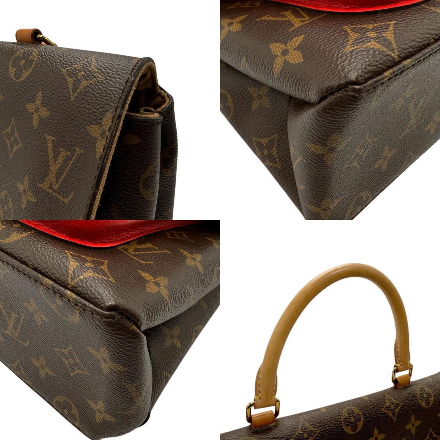Louis Vuitton Coquelicots Monogram Handbag Shoulder Bag