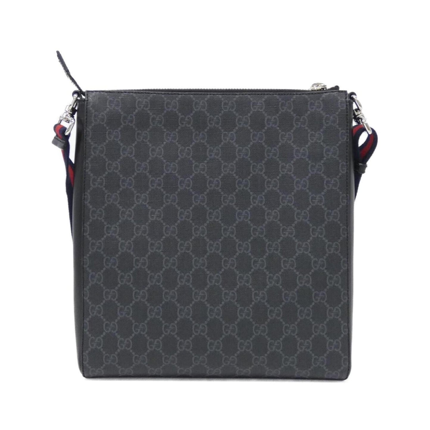 Gucci Black Gray Gg Supreme Shoulder Bag