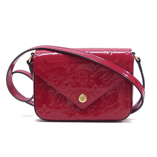 Louis Vuitton Monogram Vernis Indian Rose Pink Monogram Vernis Pochette Shoulder Bag ()