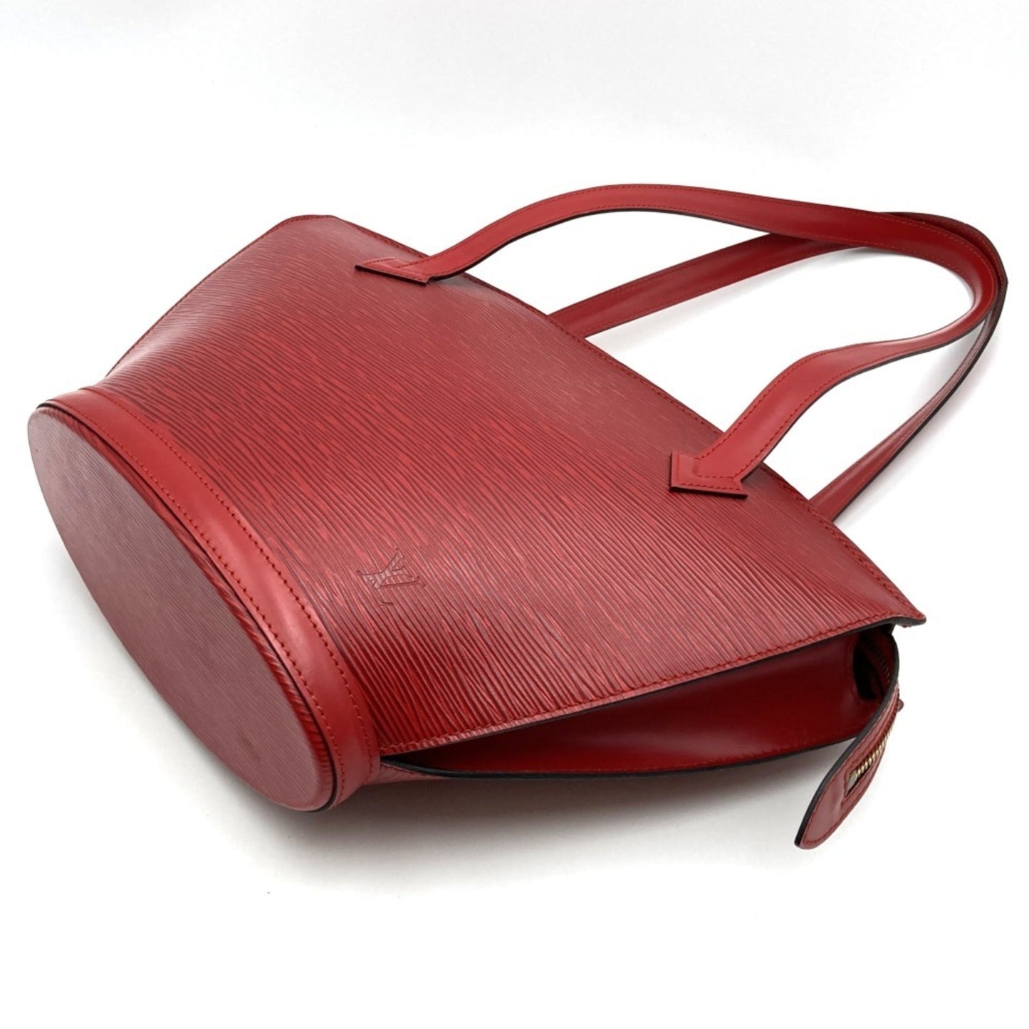 Louis Vuitton Red Color Epi Leather Shoulder Bag