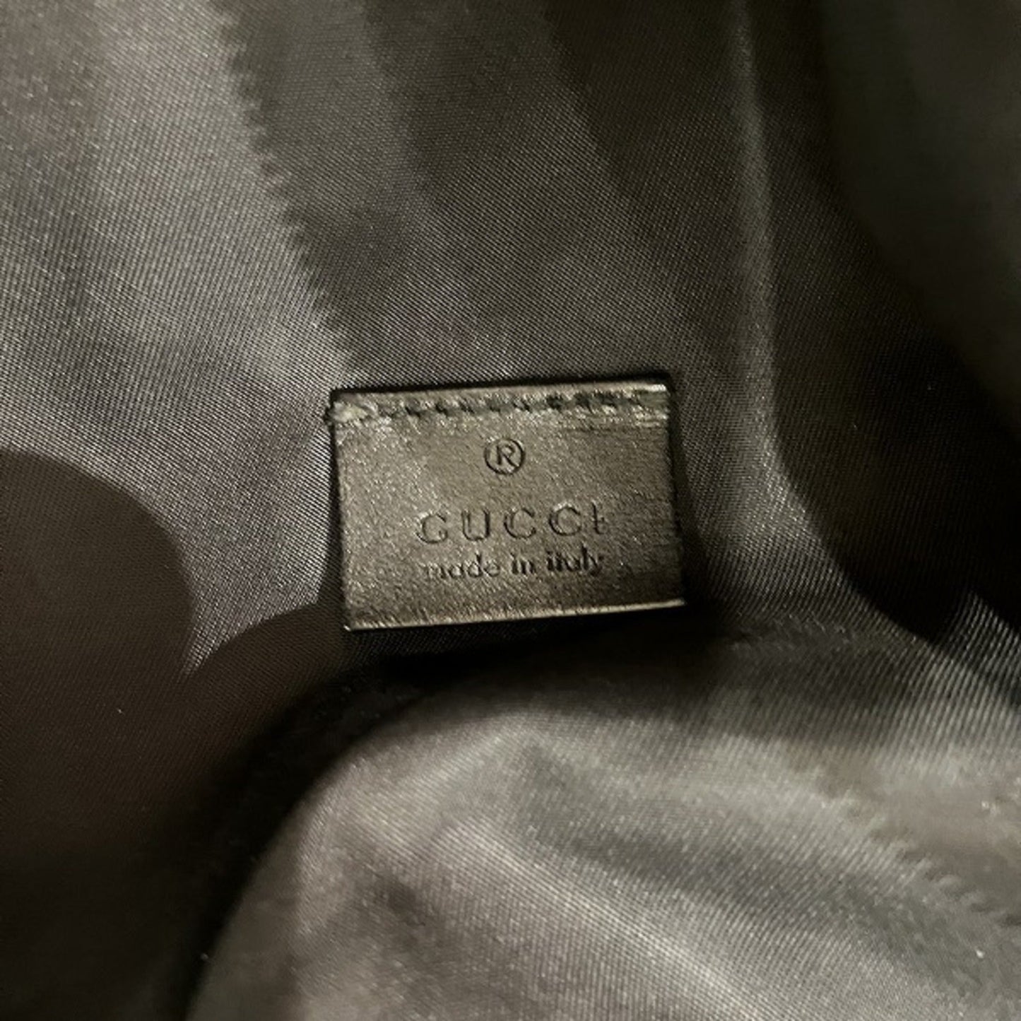 Gucci Black Nylon Fanny Pack