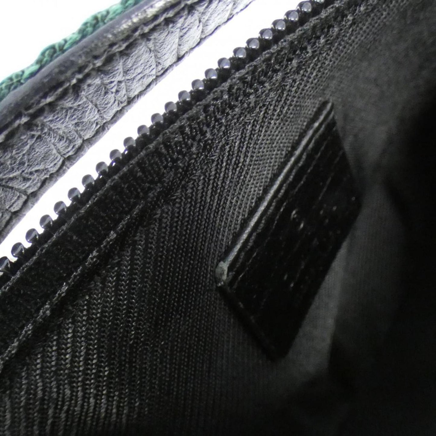 Gucci Black Gg Canvas Pouch