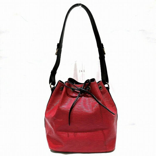 Louis Vuitton Castilian Red Noir Epi Leather Shoulder Bag ()