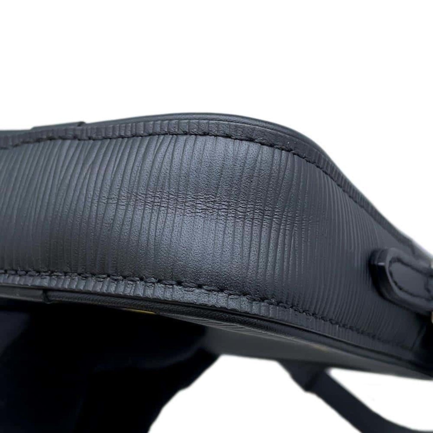 Louis Vuitton Noir Epi Leather Shoulder Bag