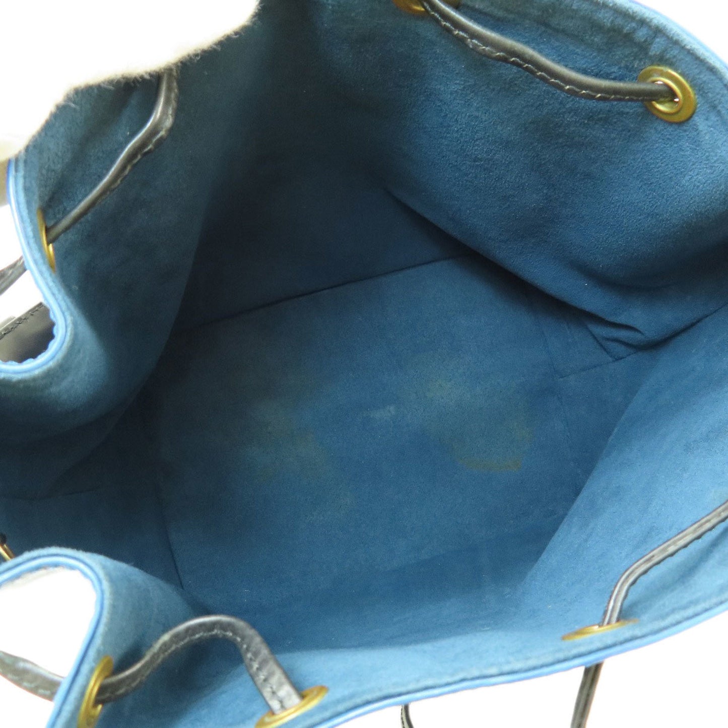 Louis Vuitton Black Blue Epi Leather Shoulder Bag