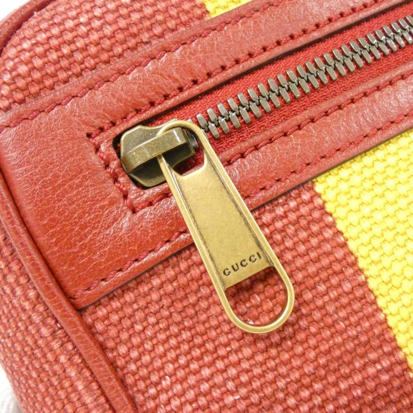 Gucci Multi-Color Canvas Leather Fanny Pack