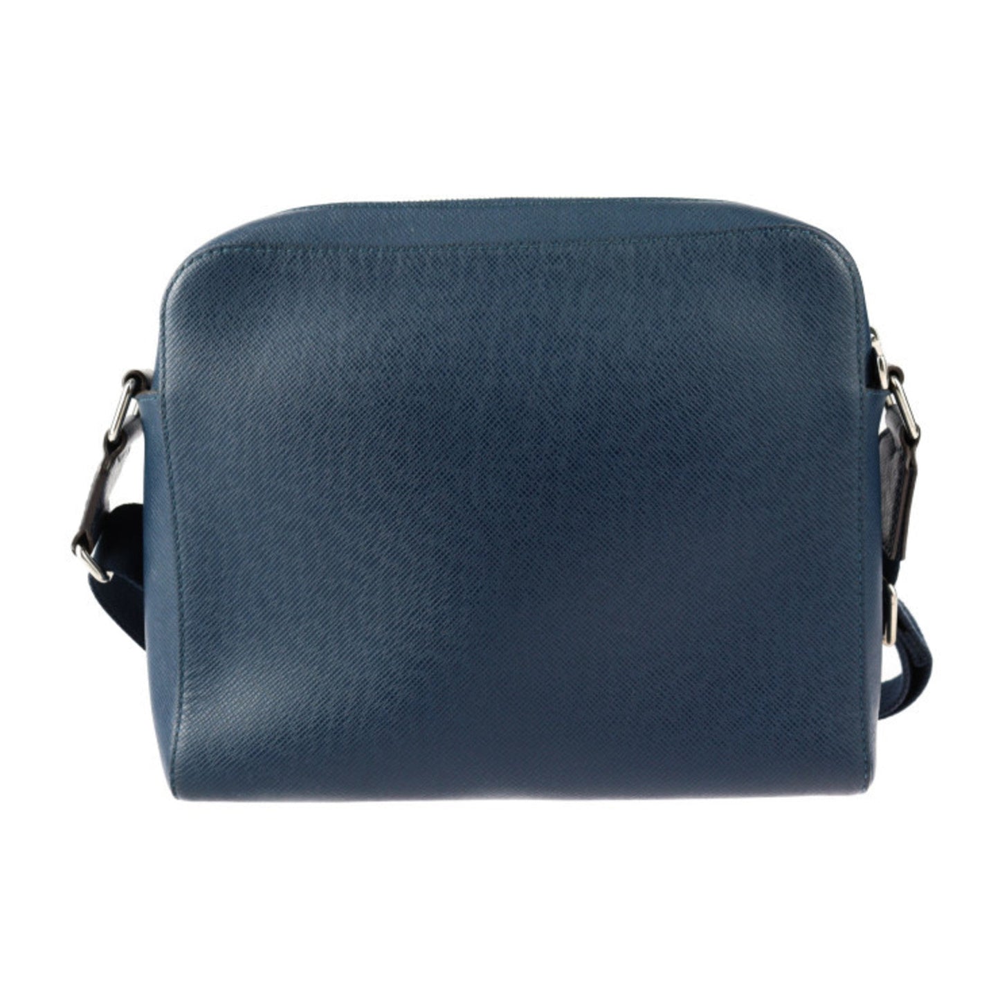 Louis Vuitton Navy Blue Taiga Leather Shoulder Bag
