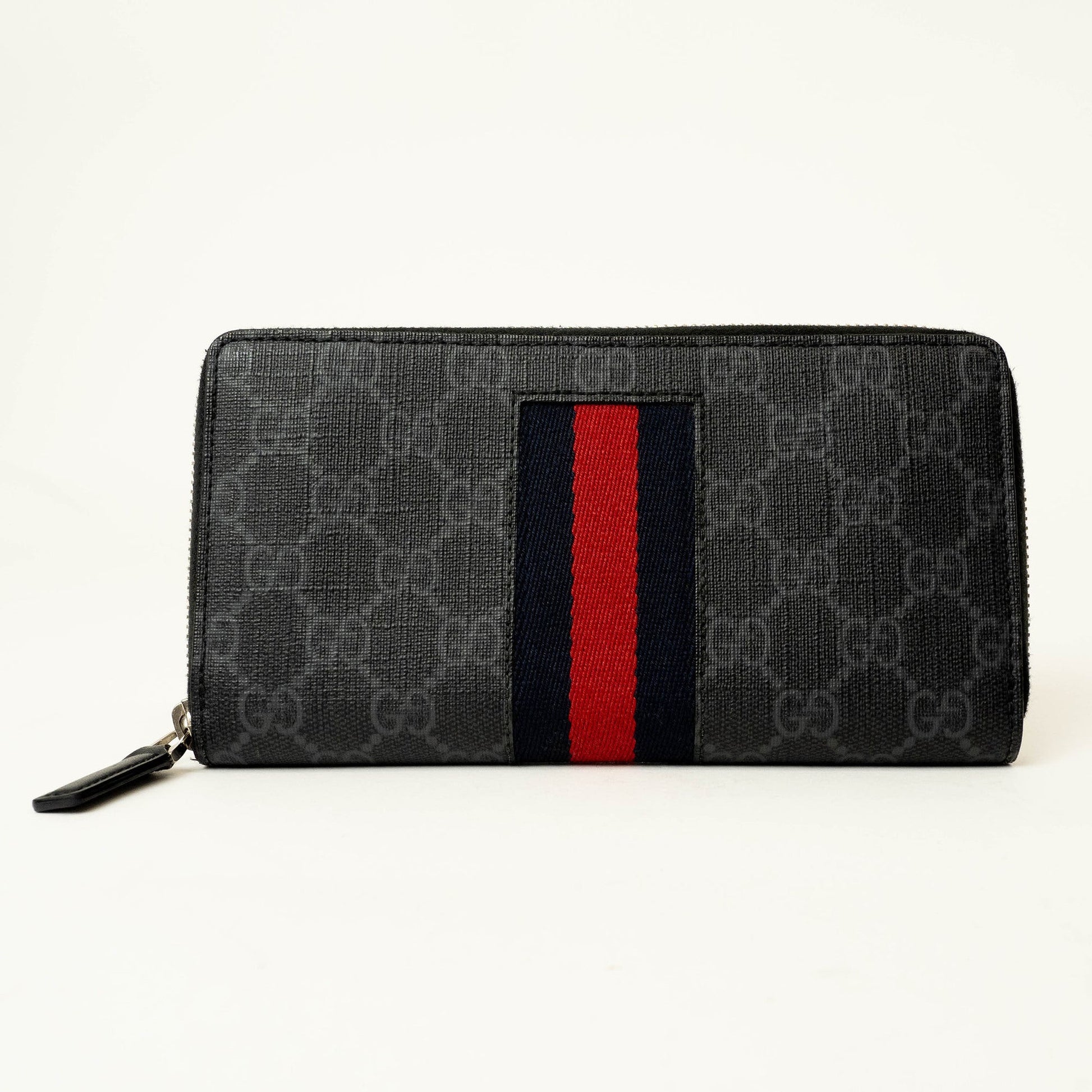 Gucci Black Gg Supreme Leather Long Wallet (Bi-Fold) ()