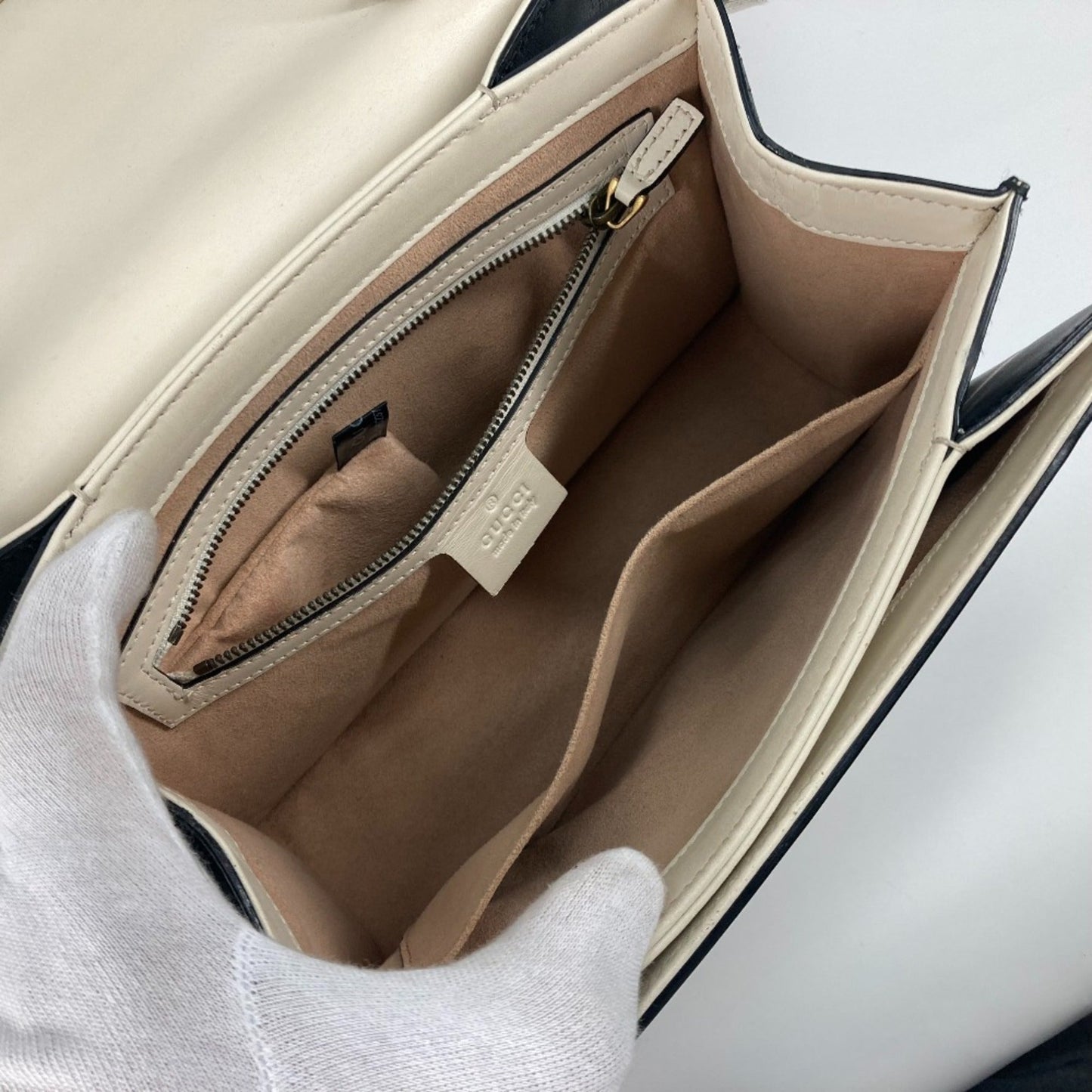 Gucci Black Leather Handbag