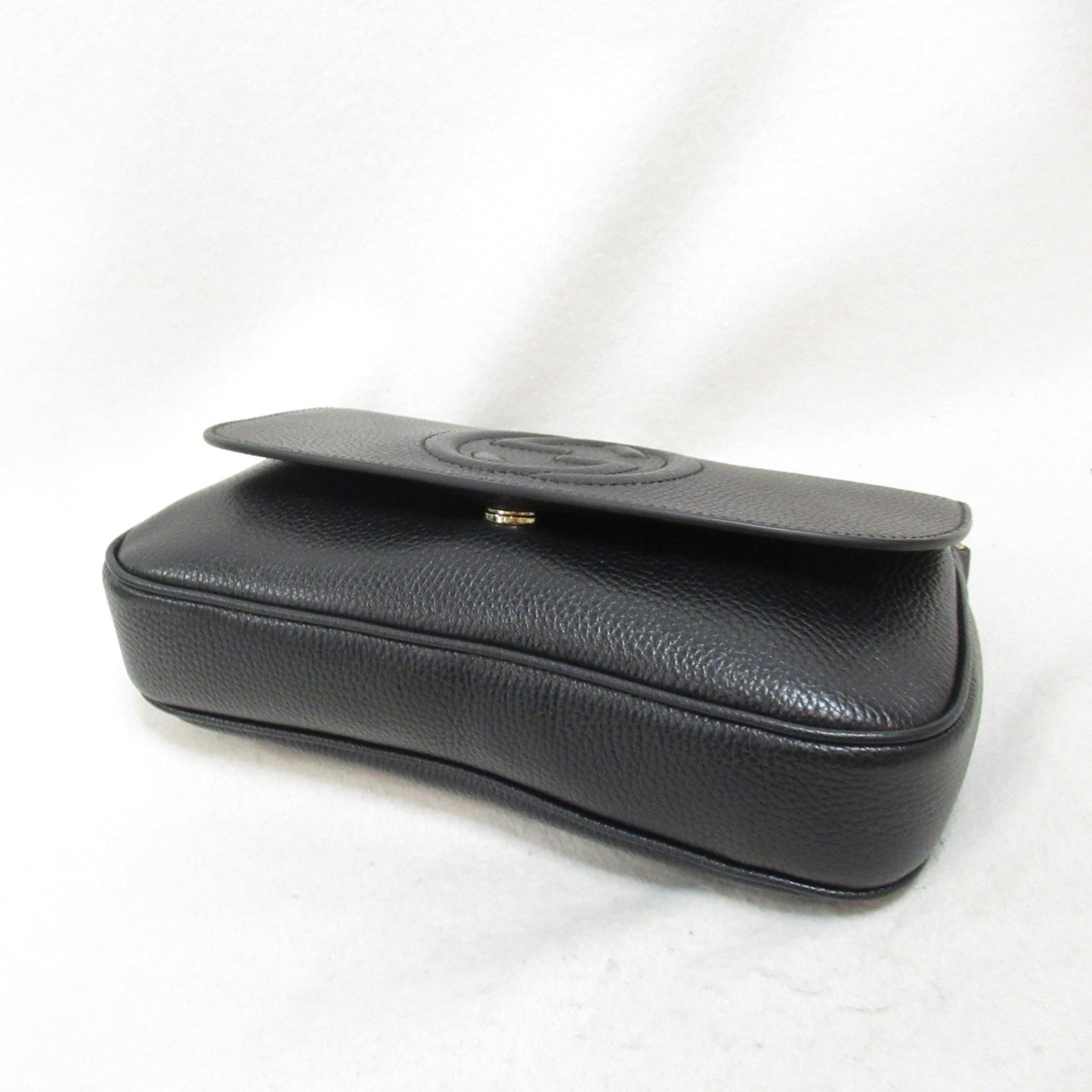 Gucci Black Leather Shoulder Bag