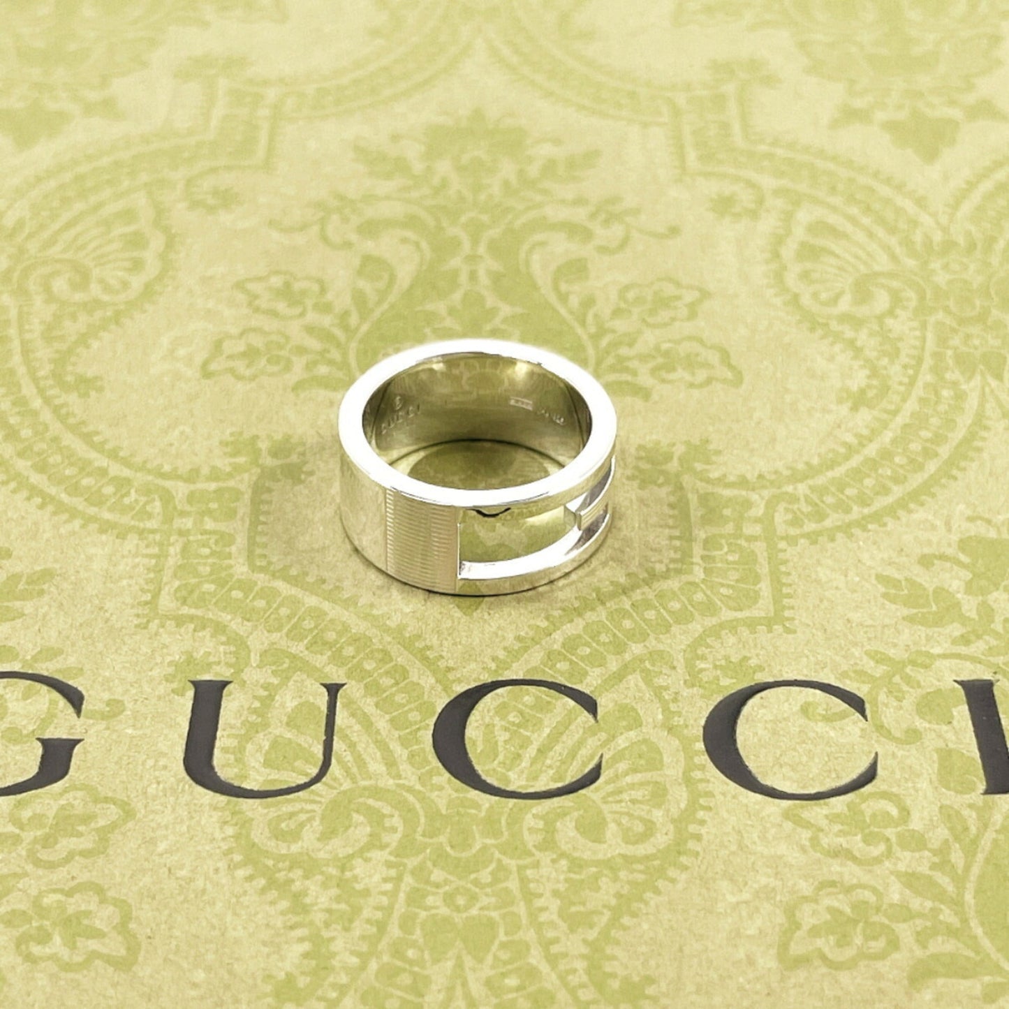 Gucci Silver Silver 925 Band Ring