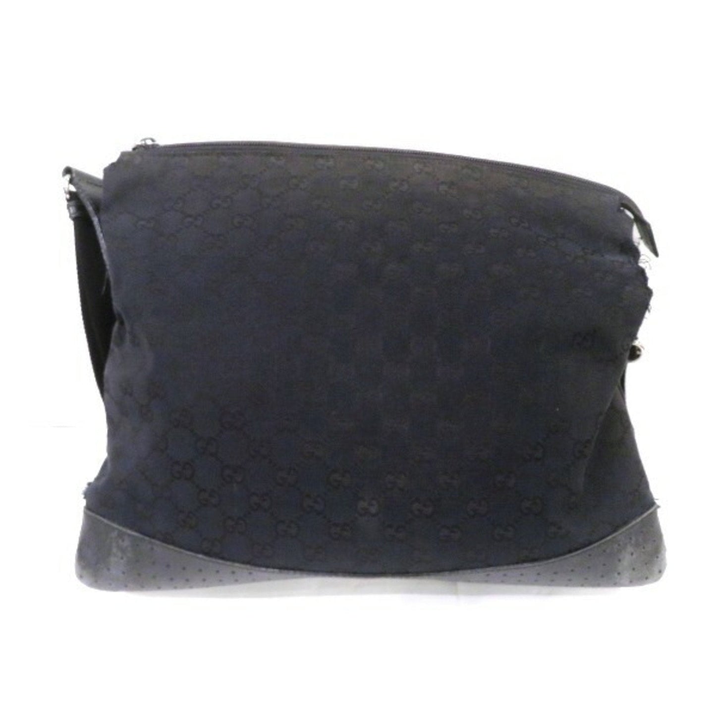 Gucci Gg Canvas Black Gg Canvas Shoulder Bag