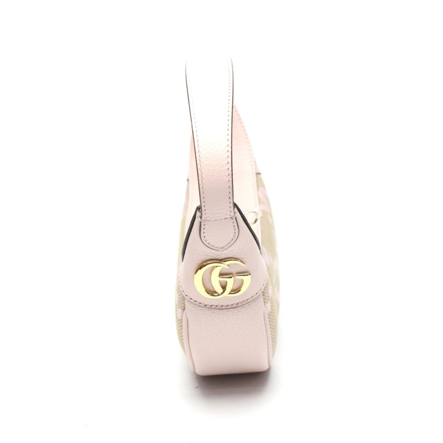 Gucci Pink Gg Canvas Handbag