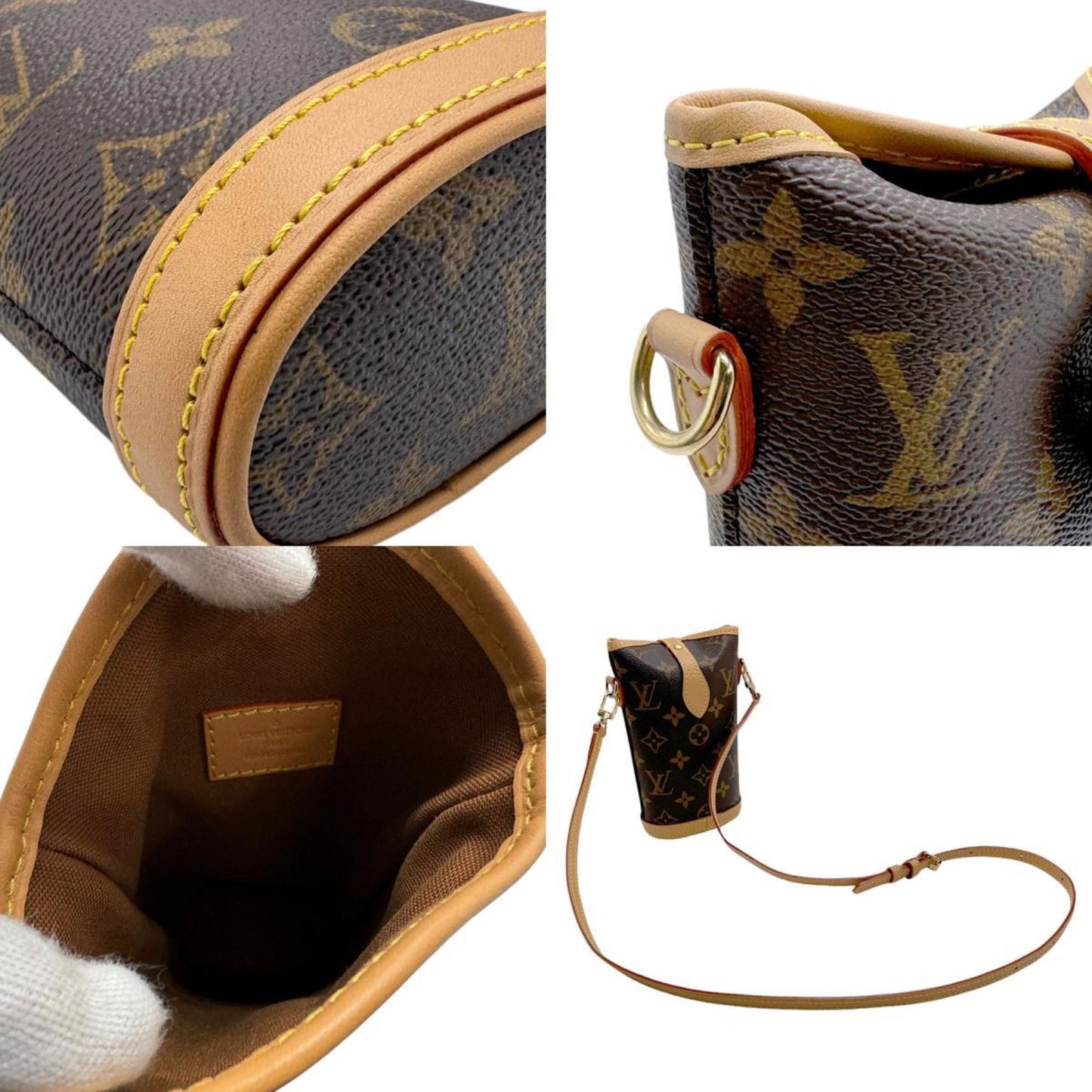 Louis Vuitton Brown Monogram Shoulder Bag