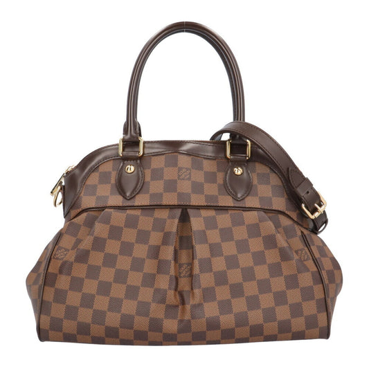 Louis Vuitton Brown Damier Canvas Shoulder Bag ()