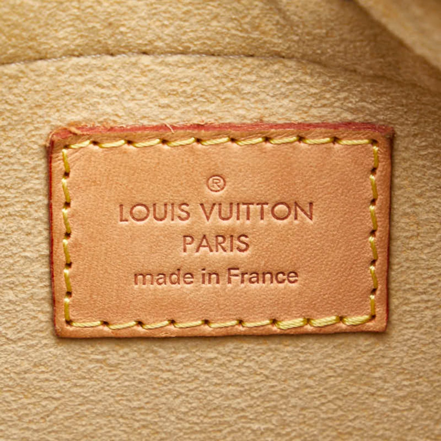 Louis Vuitton Brown Pvc Leather Shoulder Bag