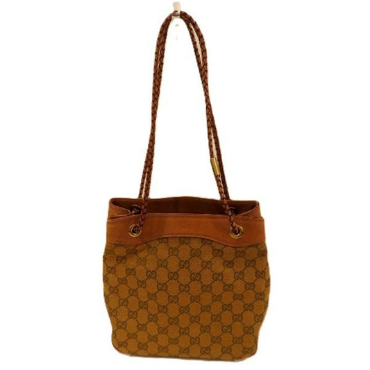 Gucci Brown Gg Canvas Handbag Shoulder Bag