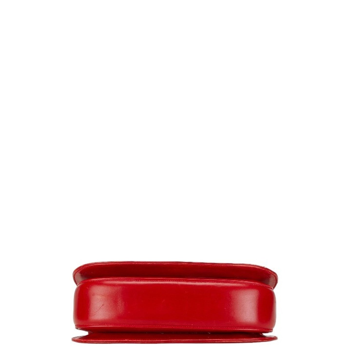 Gucci Red Color Leather Handbag Shoulder Bag