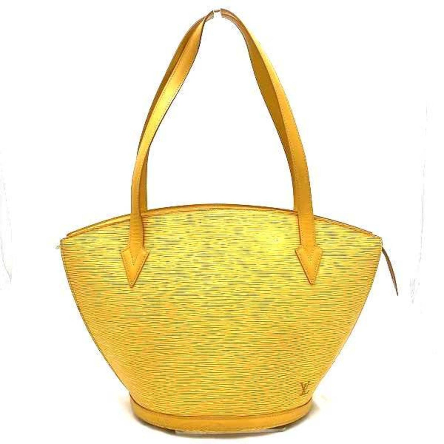 Louis Vuitton Epi Yellow Leather Shoulder Bag Tote Bag ()