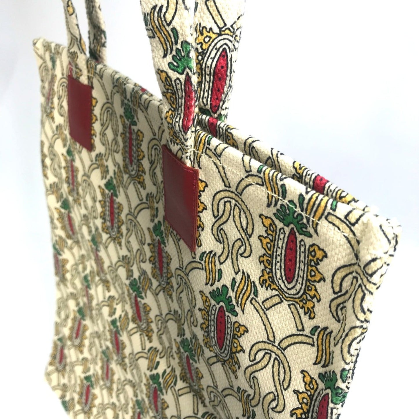 Gucci Beige Cloth Tote Bag
