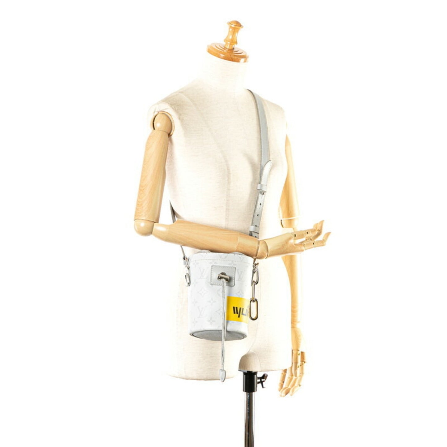 Louis Vuitton White Pvc Leather Shoulder Bag